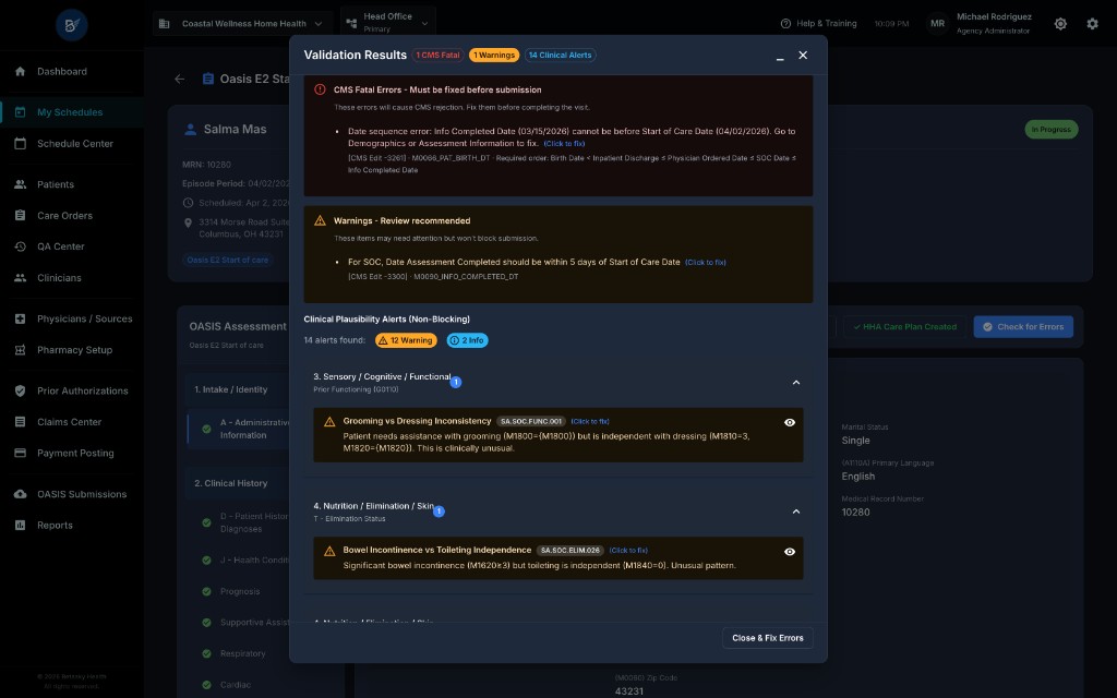 Soft Alerts Panel
