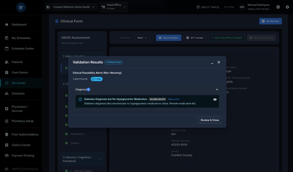 Approval Confirmation Modal