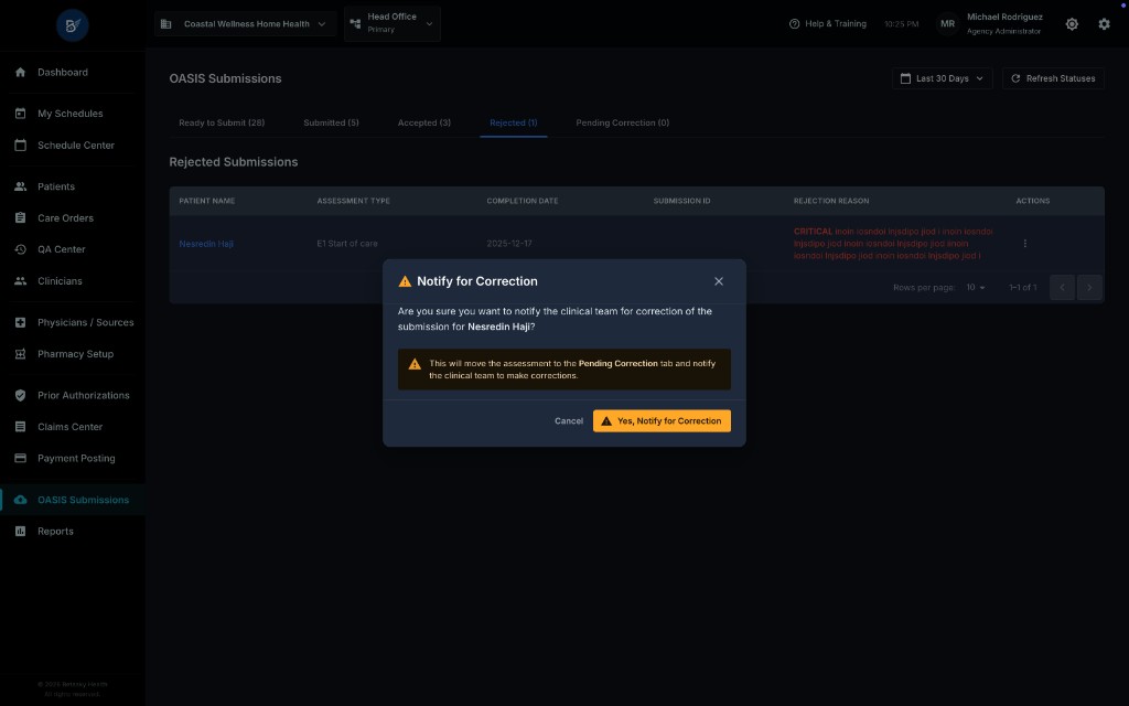 Rejected Tab